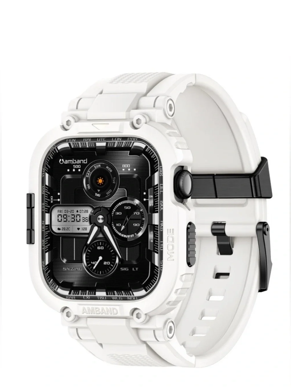 Smartwatch Band M1 Sport Rugged Tactical - Series 11,10 Size 42mm MEN WOMEN